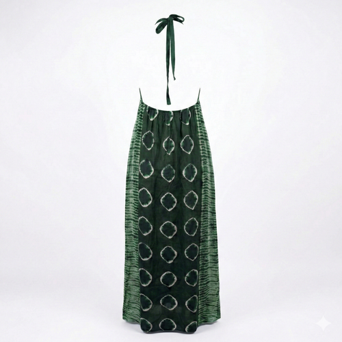Emerald Grove Maxi Backless Dera