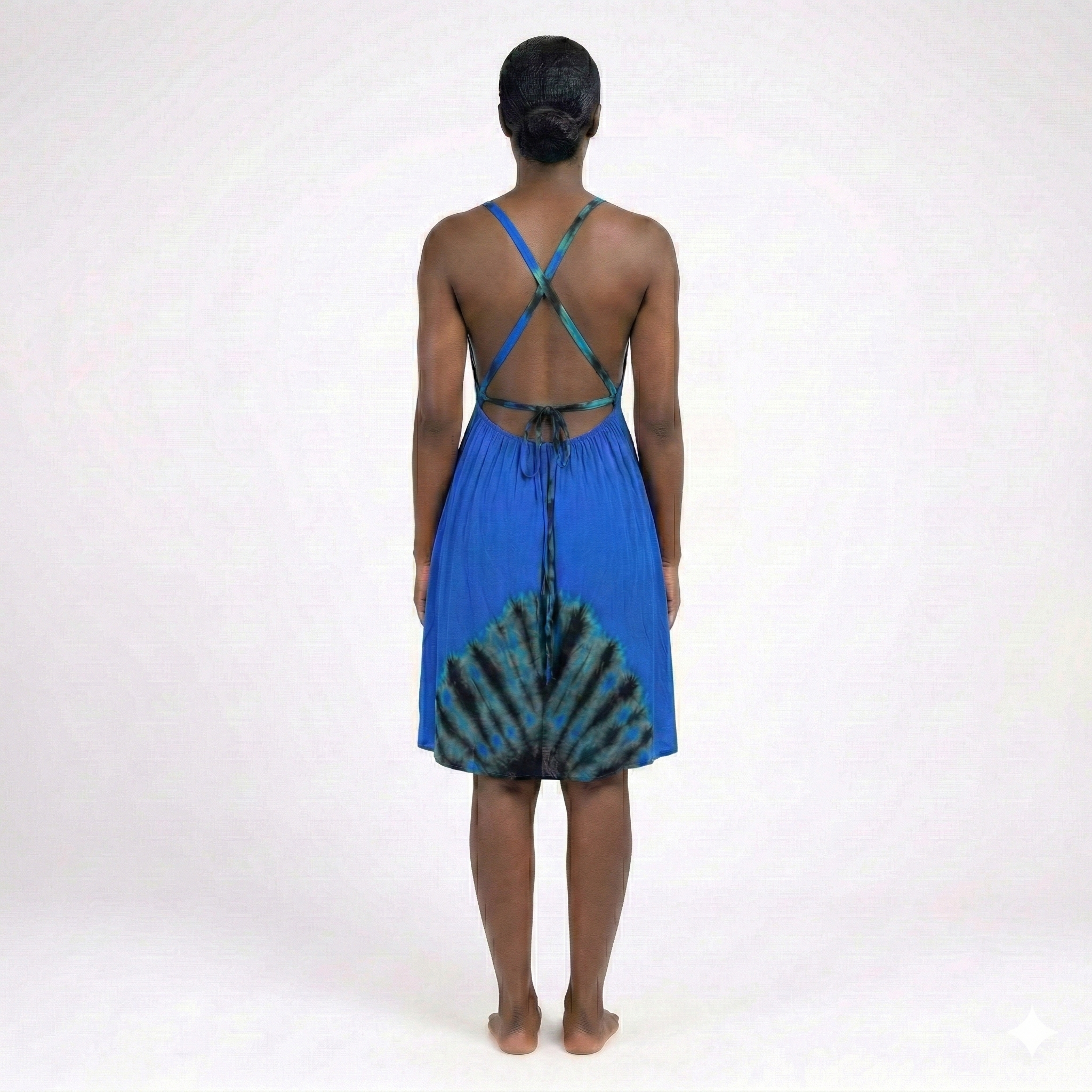 Blue Horizon Mini Backless Dera